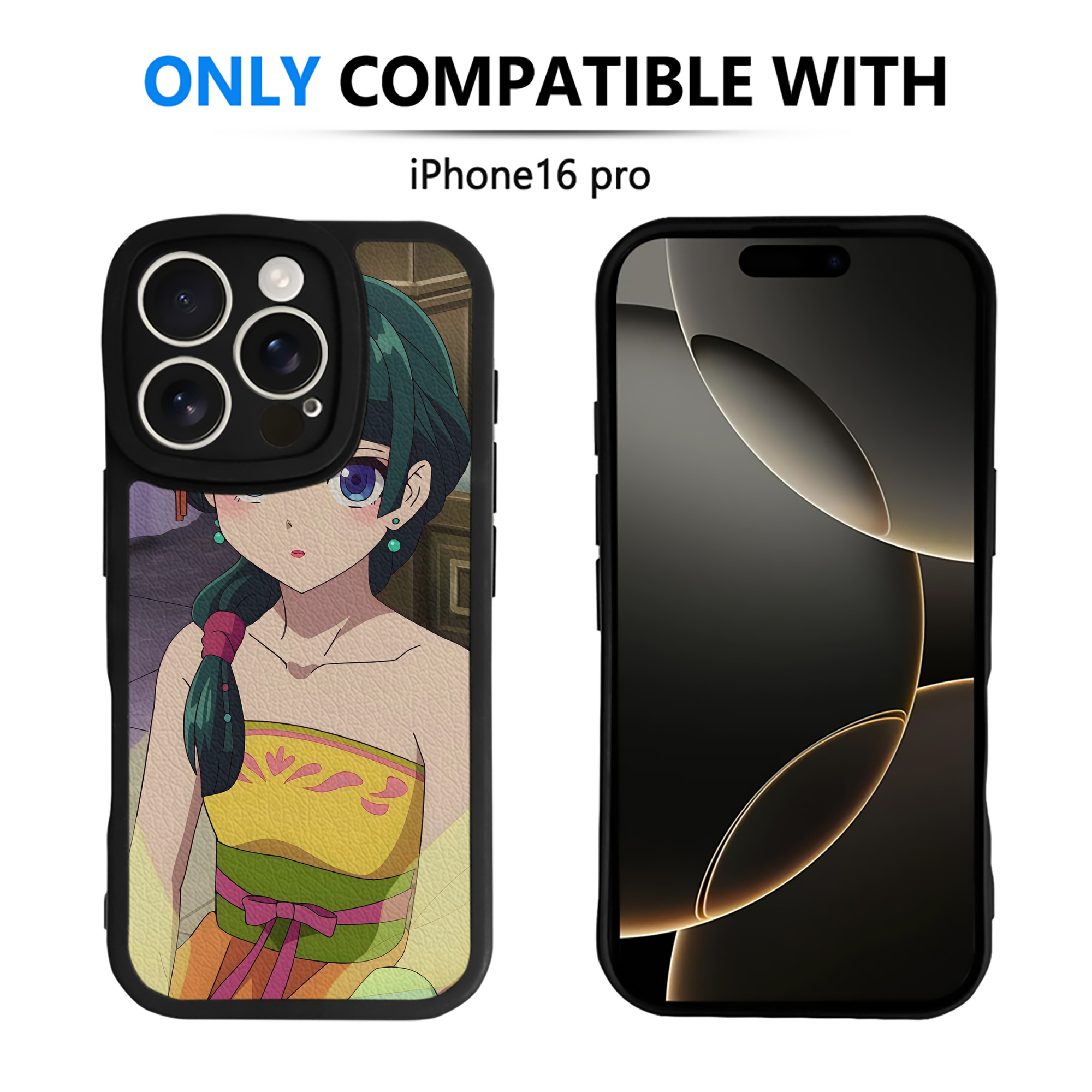 （画像用） 薬屋のひとりごと The Apothecary Diaries 【iPhone 16シリーズ対応】シリコンスマホケース（レザー調） 材質：シリコン